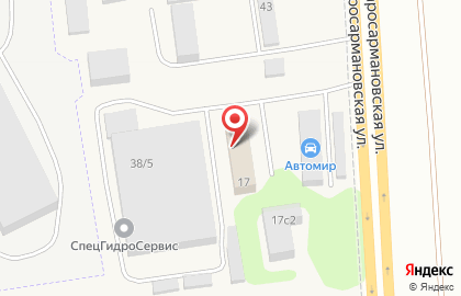 Фирма ОМИС на Старосармановской улице на карте