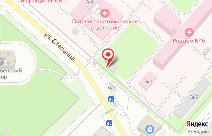 Фирменная розничная сеть магазинов Тюкалиночка в Кировском районе на карте