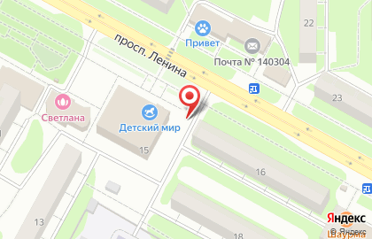 Киоск по продаже печатной продукции в Егорьевске на карте