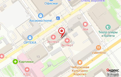 Былина на Пушкинской улице на карте