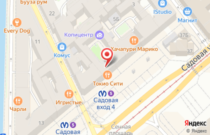 Микрокредитная компания Твои деньги в Адмиралтейском районе на карте