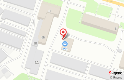 Автомагазин МБ на карте