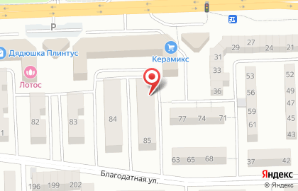 Пригородный, микрорайон, ООО Оникс на карте