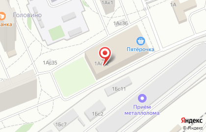Паркинг ВК Комфорт в Войковском районе на карте