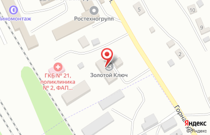 Детский сад Золотой Ключ на карте