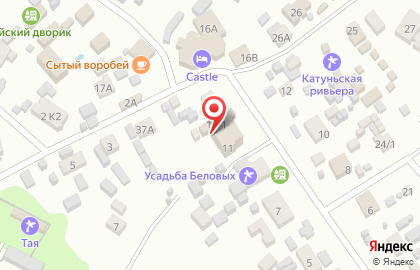 Гостиница Вега на Центральной улице на карте