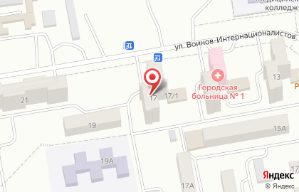 Пекарня Каравай на улице Воинов-Интернационалистов на карте
