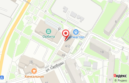 Продуктовый магазин в Москве на карте
