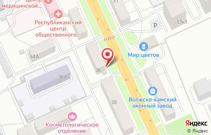 Фирменный магазин Мясокомбинат Звениговский на проспекте Ленина на карте