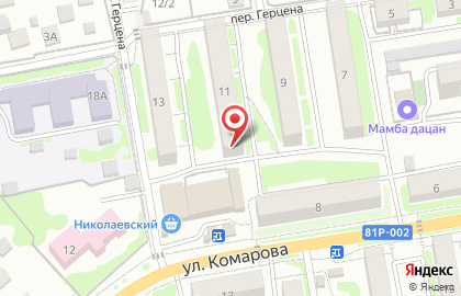 Продуктовый магазин в Улан-Удэ на карте