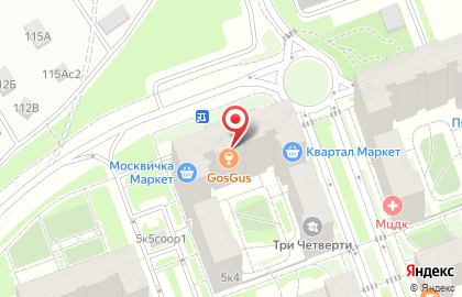 Алкомаркет Винлаб в Новомосковском районе на карте