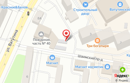 Магазин по продаже цветов в Тюмени на карте
