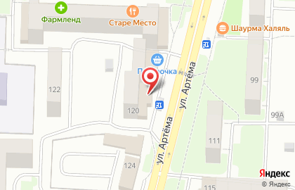 Банкомат, Промсвязьбанк на карте