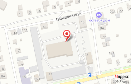 Участковая избирательная комиссия №321 в Центральном переулке на карте