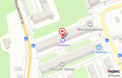 Страховая компания СберСтрахование в поселке Мечниково на карте