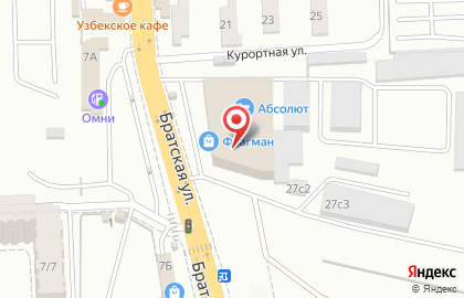 ООО Арт-Декор на Братской улице на карте