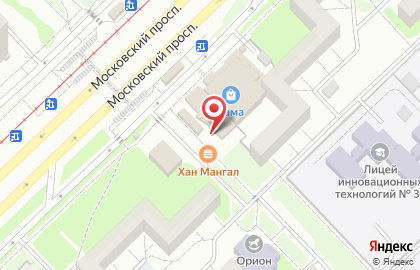 Магазин фермерского мяса на Московском проспекте на карте