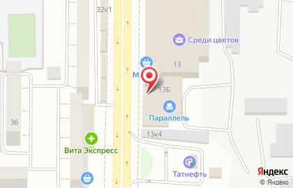 Магазин Квадратный метр в Воронеже на карте