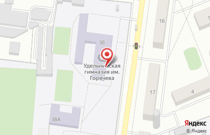 Удельнинская гимназия, Раменский район на карте