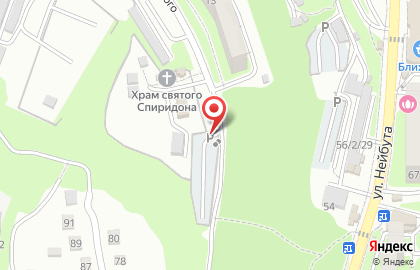 Автостоянка во Владивостоке на карте