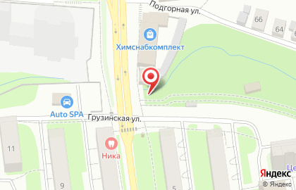 Киоск по продаже фруктов и овощей в Дзержинском районе на карте