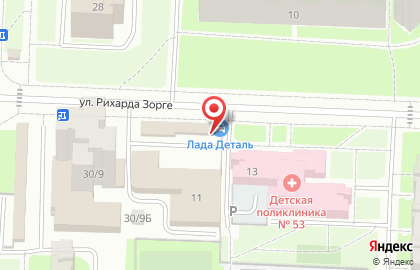 Цветочный магазин в Санкт-Петербурге на карте
