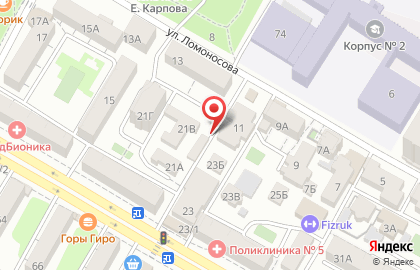 Центр раннего развития Почемучка в Советском районе на карте