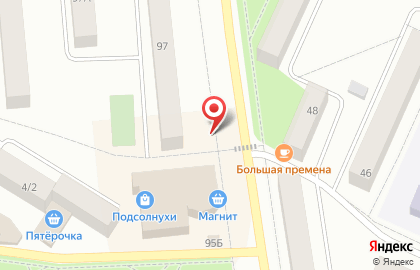 Киоск овощей и фруктов на Советской улице на карте