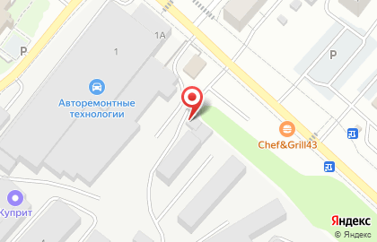 Торговая компания Альвада на Заводской улице на карте