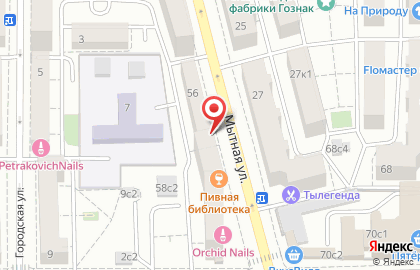 Магазин колбасных изделий, ООО Наро-Фоминский мясо-молочный комбинат на Мытной улице на карте