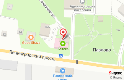 Аптека Разыгрина М.О. на Ленинградском проспекте на карте
