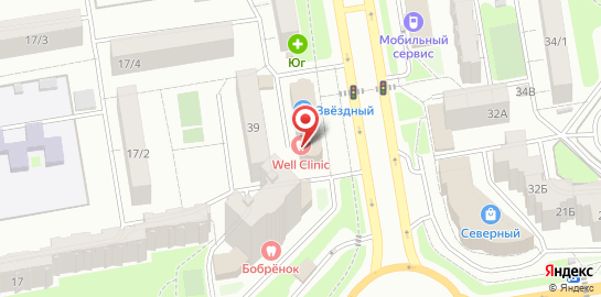 WELL CLINIC Стоматологическая клиника на Космонавтов на карте