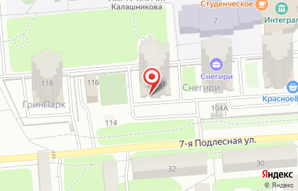 Частный детский сад Матрёшка в Ижевске на карте
