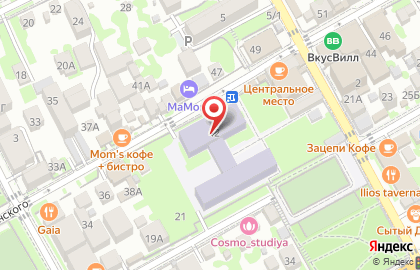 Красная поляна на улице Турчинского на карте