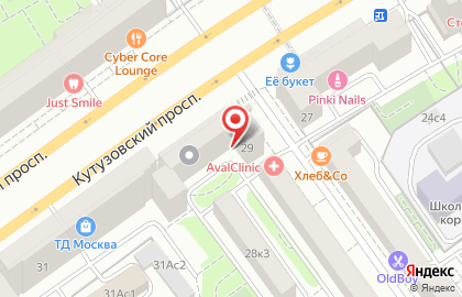 Кабинет психолога в Москве на карте