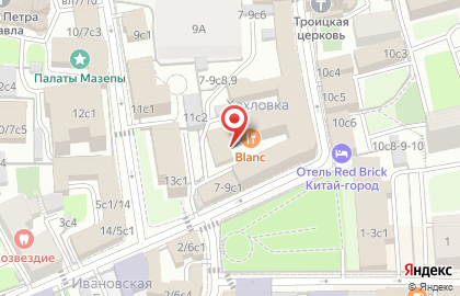 Ансамбль восточного танца Амрита на метро Китай-город на карте