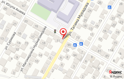 Детский оптово-розничный магазин Карапуз на улице Юсупа Акаева на карте