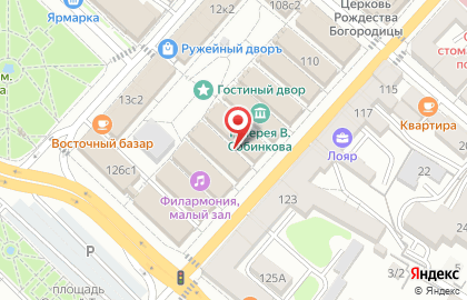 Управление по вопросам миграции МВД России в Калуге на карте