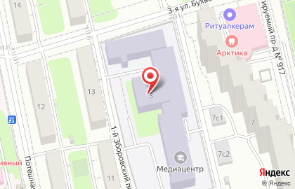 # 19 Политехнический Колледж гоу спо на Преображенской площади на карте