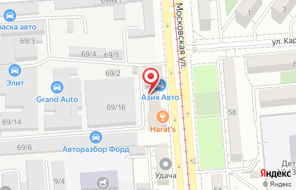 ООО Форком на Московской улице на карте