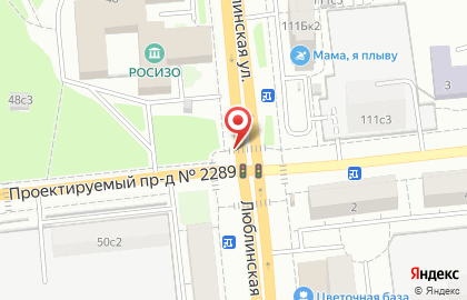 Такси Москва на карте