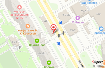 Магазин одежды больших размеров Classik на карте