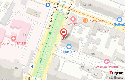 Парикмахерский салон Стрижка в Октябрьском районе на карте