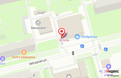 Магазин текстиля и трикотажа в Московском районе на карте