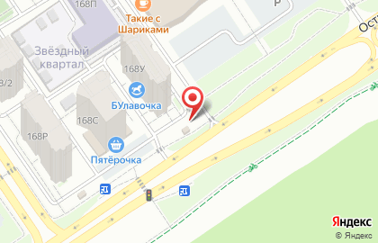 Киоск по продаже цветов на Острогожской улице на карте