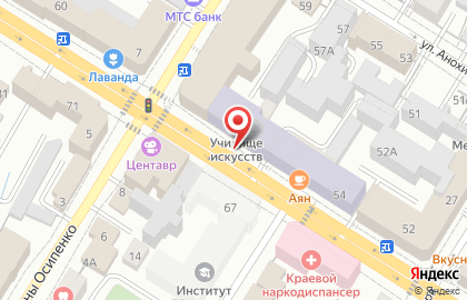 Магазин овощей и фруктов на Амурской улице на карте