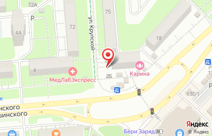 Продовольственный магазин Лядовские продукты на карте