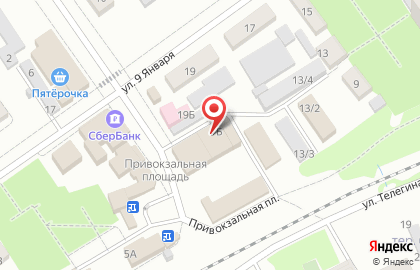 Супермаркет Магнит в Воронеже на карте