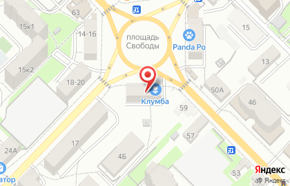 Гурман на улице Свободы на карте