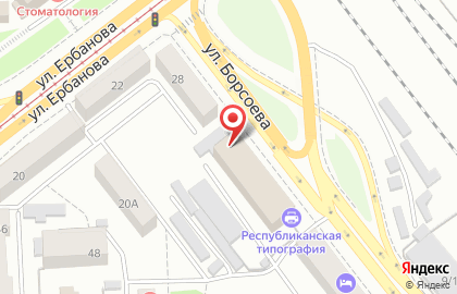 Транспортная компания Импэкс+ в Советском районе на карте
